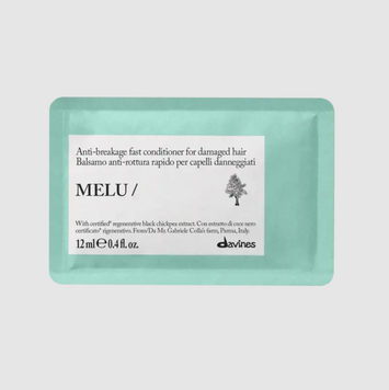 DAVINES MELU Кондиціонер проти ламкості для блиску пошкодженого та довгого волосся Essential Haircare, 12 мл 118512 фото