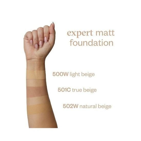 Paese Тональний крем Мус матуючий для жирної шкіри Matt Expert Paese 30ml (500-W) light beige 36674 фото
