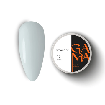 GA&MA STRONG GEL 002 Snow / Стронг гель 002 Сніжний 30 мл 18513 фото