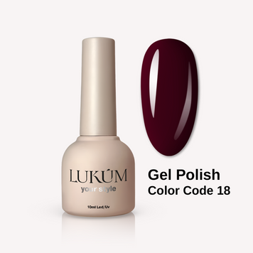 LUKUM Gel Polish Color Code 18, 10 ml 118202 фото
