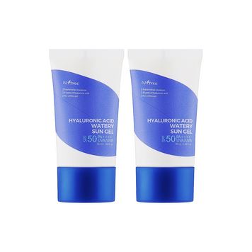 Isntree Набір сонцезахисних гелів Isntree Hyaluronic Acid Watery Sun Gel SPF 50+ PA++++ 2х50 ml 34177 фото