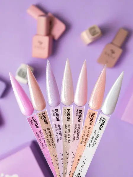 DNKa&rsquo; Liquid Acrygel #0001 Bubble Gum, 12 ml, рідкий гель 50260 фото