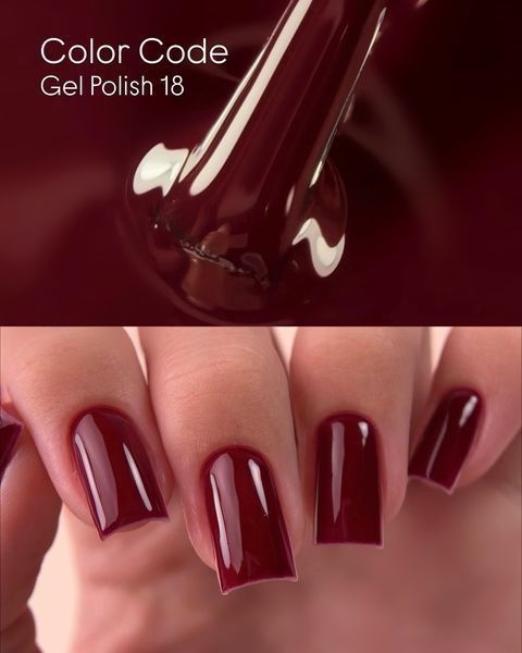LUKUM Gel Polish Color Code 18, 10 ml 118202 фото