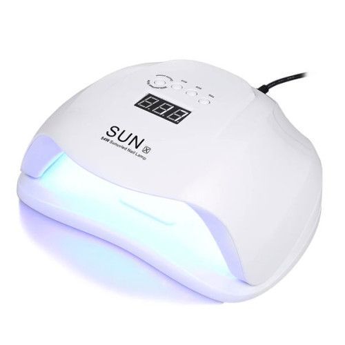 BUCOS SUN X LED+UV 54W White Лампа для манікюру білий (крафт) 26801 фото
