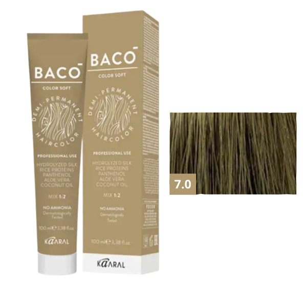 KAARAL BACO SOFT COLOR безаміачна фарба №7 100 мл 62014 фото KAARAL BACO SOFT COLOR безаміачна фарба №7 100 мл 62014 фото
