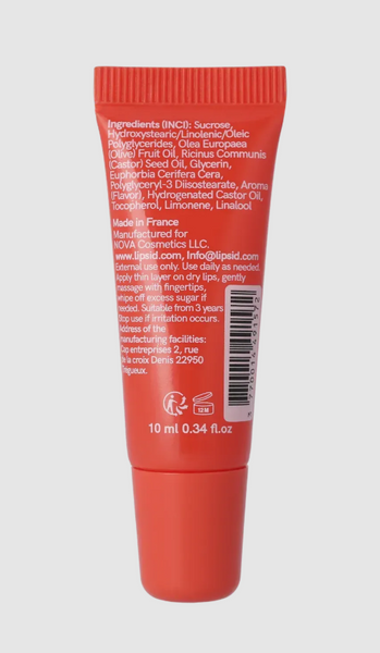 LIPS ID Цукровий cкраб для губ Білий персик Lip Scrub, 10 мл 110138 фото