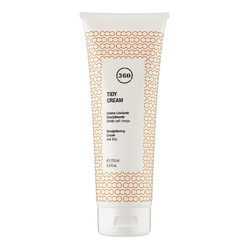 360 Tidy Cream Розгладжуючий крем для укладання неслухняного волосся 250 мл без мінеральних олій, парабенів, глютену 42093 фото