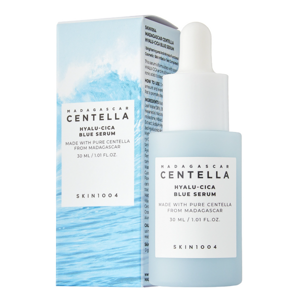 SKIN1004 Зволожуюча сироватка з центеллою та гіалуроновою кислотою Madagascar Centella Hyalu-Cica Blue Serum 30 ml 71399 фото