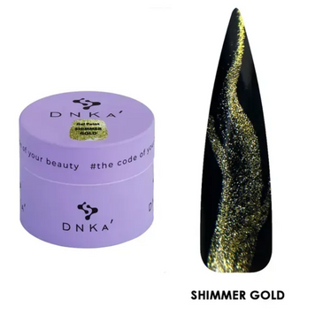DNKa' Shimmer Gold Gel, 5 ml 117663 фото