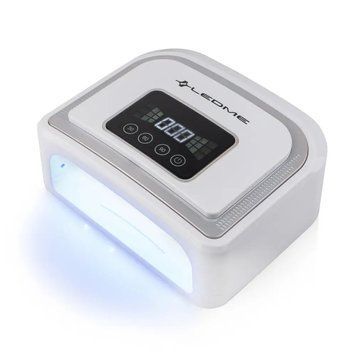 BUCOS LEDME 5В 120W SILVER Лампа для манікюру з акумулятором 34093 фото