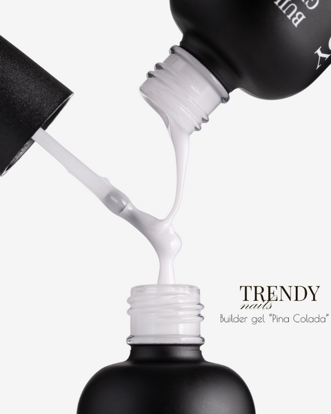 Trendy Nails Builder Gel in a bottle Pina Colada HEMA/TPO free 10 ml 113400 фото