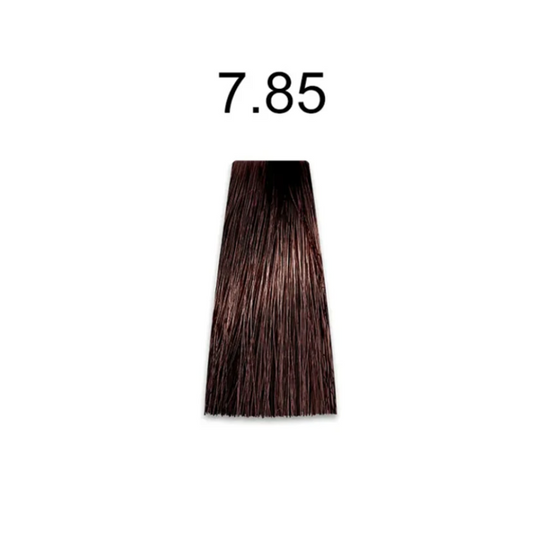 KAARAL BACO COLOR COLLECTION RED фарба для волосся №7.85 100 мл блондин коричнево-махагоновий 65192 фото
