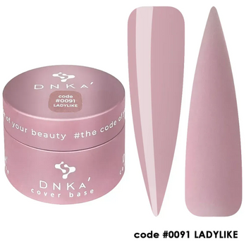 DNKa' Cover Base #0091 Ladylike, 30 мл 19083 фото