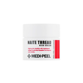 MEDIPEEL Антивіковий крем для шиї та декольте з пептидним комплексом Premium Naite Thread Neck Cream, 10 мл 9912 фото