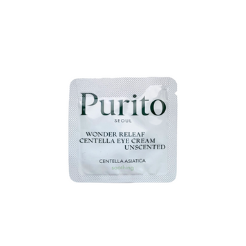 PURITO SEOUL Крем для повік з центелою без ефірних олій Wonder Releaf Centella Eye Cream Unscented, 1 г ТЕСТЕР 55311 фото
