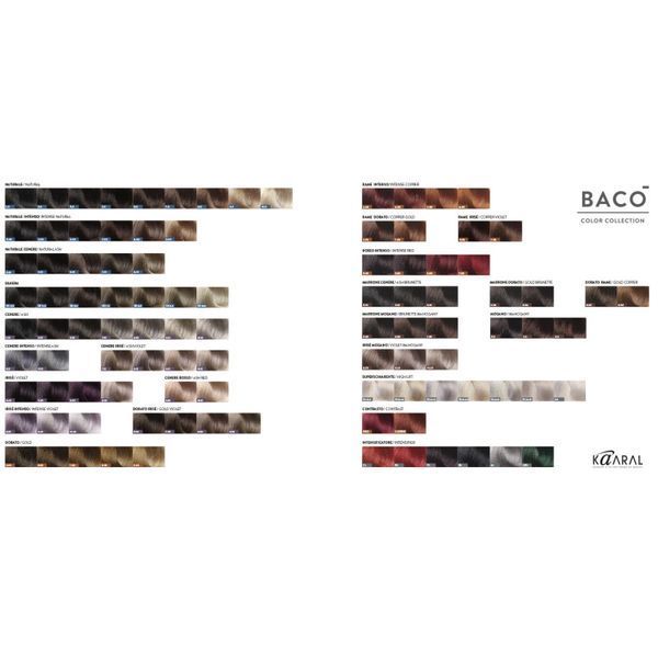 KAARAL BACO COLOR COLLECTION аміачна фарба №5.0 100 мл світлий каштан 62087 фото