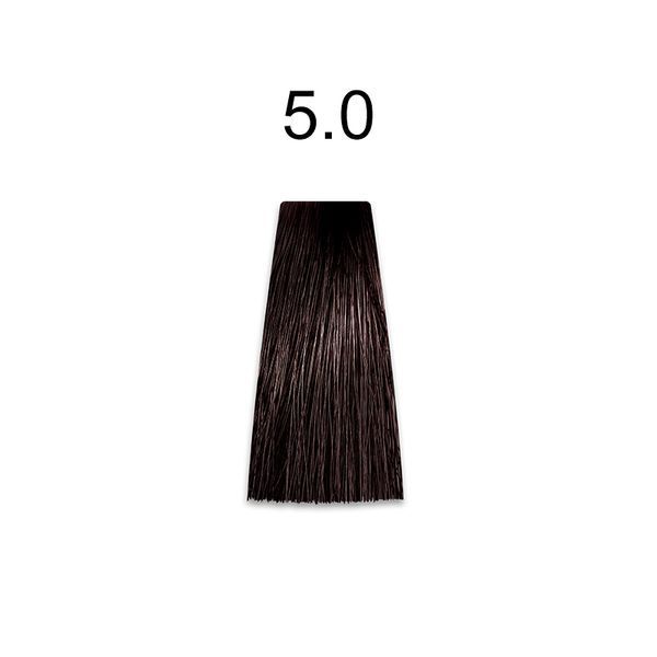 KAARAL BACO COLOR COLLECTION аміачна фарба №5.0 100 мл світлий каштан 62087 фото