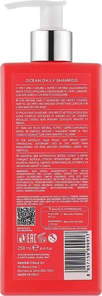 EMMEBI Шампунь для щоденного догляду Gate 38 Wash Ocean Daily Shampoo 250 ml 71596 фото