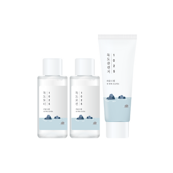 ROUND LAB Набір мініатюр зволожуючих засобів 1025 Dokdo On The Go Kit 27563 фото