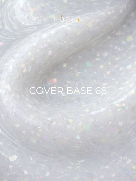 Edlen Cover base Shimmer Edlen 30 ml. №68 52412 фото Edlen Cover base Shimmer Edlen 30 ml. №68 52412 фото