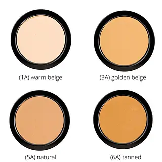Paese Компактна пудра Напівпрозора матуюча Pressed Powder Semitransparent Paese 9g (6A) tanned 36756 фото