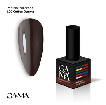 GA&MA Pantone collection 100 Coffee quartz / Пантон колекція 100 кофе кварц 10 мл 51869 фото