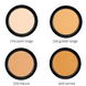Paese Компактна пудра Напівпрозора матуюча Pressed Powder Semitransparent Paese 9g (6A) tanned 36756 фото 2