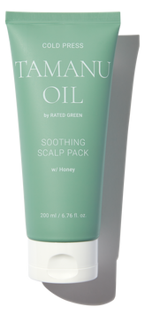 RATED GREEN Заспокійлива маска з маслом таману для волосся Cold Press Tamanu Soothing Scalp Pack, 200 мл 118181 фото