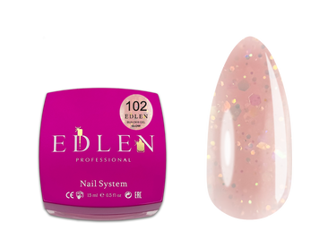 EDLEN Builder gel Glow №102 15 ml 119046 фото