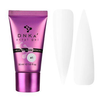 Акриловий гель DNKa&rsquo; (Аcryl Gel Аcryl Gel #0001 Glass), 30 мл 65242 фото