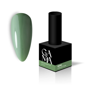 GA&MA Basic collection 034 siro-zelenyy / Базова колекція 034 сіро-зелений 10 мл 18797 фото