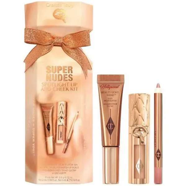 CHARLOTTE TILBURY Набір для губ та щік Super Nudes Splotlight Lip and Cheek Kit 108879 фото