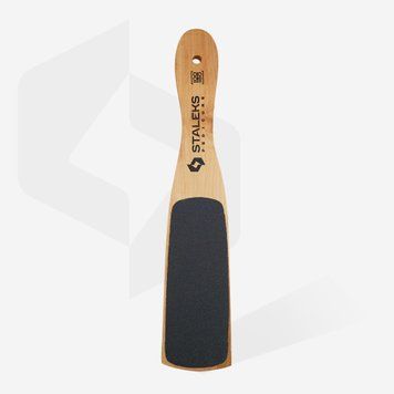 STALEKS Терка для п'ят дерев'яна BEAUTY & CARE 10 TYPE 2 (100/180) вигнута 44671 фото