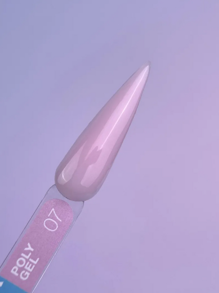 LUNAmoon Poly Gel №7 Полігель для нарощування 30ml 72912 фото