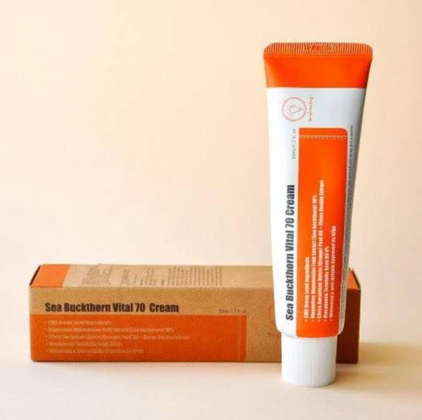 АКЦІЯ PURITO SEOUL Вітамінний освітлюючий крем з обліпихою Sea Buckthorn Vital 70 Cream, 50 мл 105208 фото