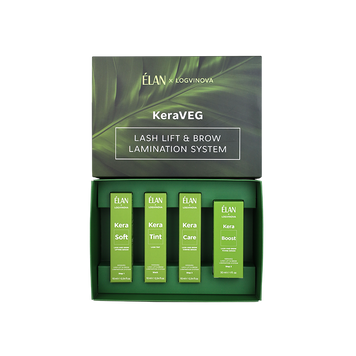 ELAN Набір системи ліфтингу вій та ламінування брів KeraVEG Lash Lift & Brow Lamination System 114826 фото