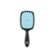 JANEKE Superbrush Small Щітка для волосся, чорна з бірюзовим 71SP234TSE