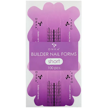 DNKa&rsquo; Builder Nail Short, Універсальні нижні форми, 100 шт 69608 фото