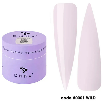 DNKa' Builder Gel Light #0001 Wild, 15 мл 115464 фото