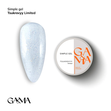 GA&MA Simple gel Tsukrovyy / Сімпл гель Цукровий - Limited edition 15 мл 64450 фото