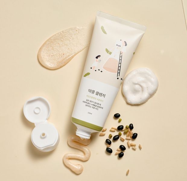ROUND LAB Очищуюча пінка з екстрактом чорних соєвих бобів Soybean Cleanser, 150 мл 27597 фото