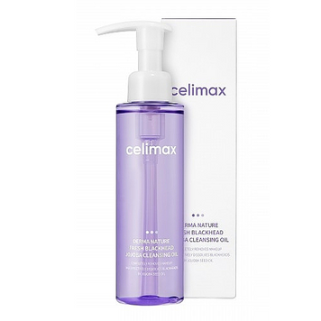 Гідрофільна олія з жожоба Celimax (Derma Nature Fresh Blackhead Jojoba Cleansing Oil), 150 мл  2959110082452 фото
