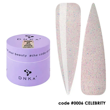 DNKa' Builder Gel #0006 Celebrity, 15 мл 112472 фото