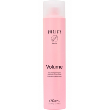 KAARAL Purify Volume Shampoo Шампунь для тонкого волосся з маслом мигдалю, екстрактами бамбука і женьшеню 300 мл, без парабенів, глютенів, мінеральних масел. 9198 фото