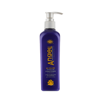 ANGEL PROFESSIONAL No Yellow Crystalline Conditioner AMB-302-2 Angel Кондиціонер для нейтралізації жовтого пігменту 500мл 9359 фото