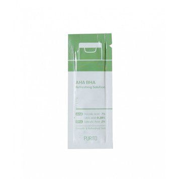PURITO Освіжаючий тонер з AHA BHA кислотами AHA BHA Refreshing Solution, 1 г ТЕСТЕР 7154 фото