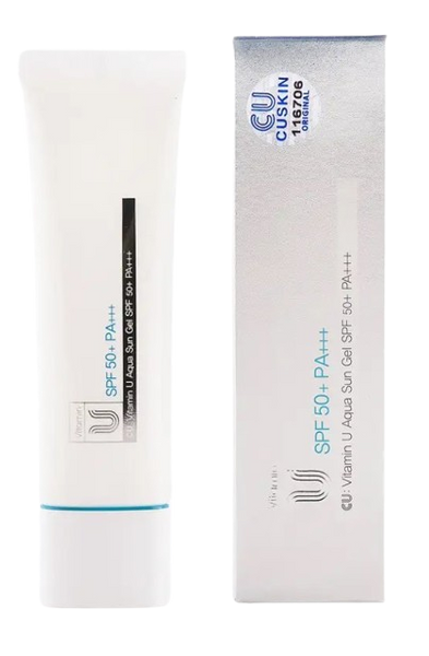 CU SKIN Сонцезахисний крем-гель з вітаміном U Vitamin U Aqua Sun Gel SPF 50+ PA+++, 50 мл 40283 фото