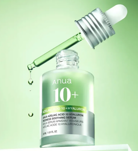 ANUA Сироватка з азелаїновою та гіалуроновою кислотами Azelaic Acid 10 Hyaluron Redness Soothing Serum, 30 мл 113027 фото