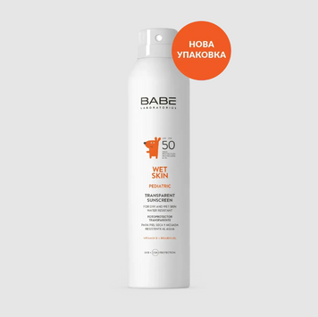 BABE SUN PROTECTION Сонцезахисний спрей прозорий водостійкий з матуючим ефектом SPF50+, 200 мл 112466 фото