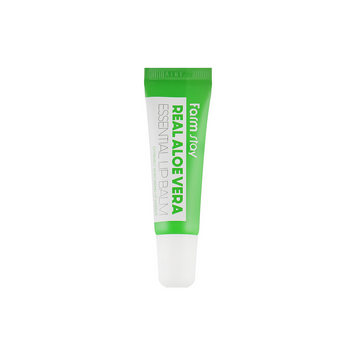 FarmStay Real Aloe Vera Essential Lip Balm Бальзам для губ АЛОЕ 10 мл 46671 фото
